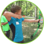 archery circle green